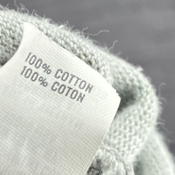 Aerie Large L Gray Lace Up Sunday Soft 100% Cotton Pullover Hoodie Sweater - Picture 7 of 7